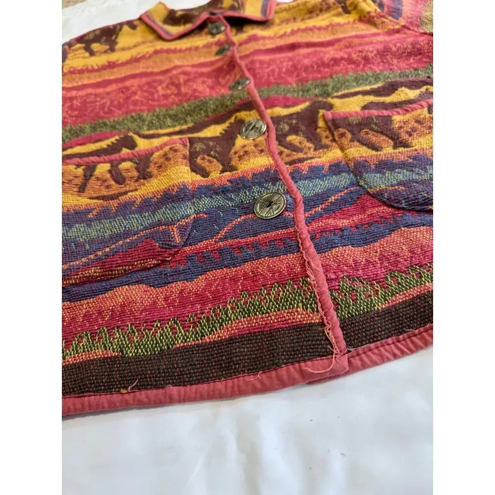 Vintage Jane Ashley Tapestry Jacket - Picture 5 of 7